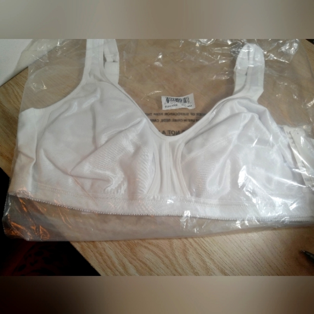 NWT Dominque White BRA (No wire)